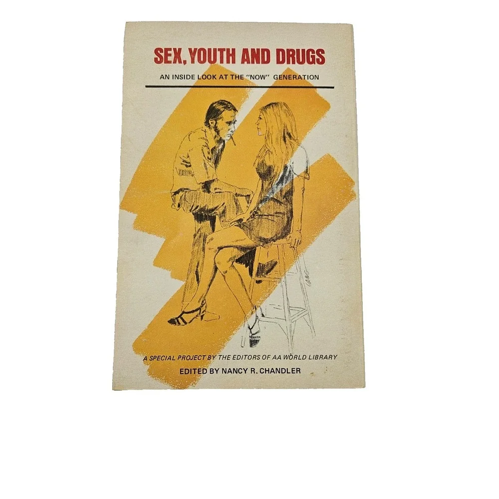 Sex Youth And Drugs 1969 Vintage Paperback Social‎ Commentary Retro